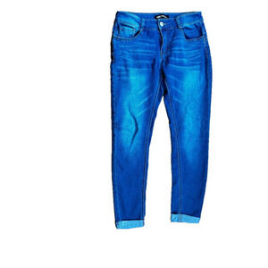 Love Revival Curvy Sculpting Straight Leg Cuffed Ankle Jeans